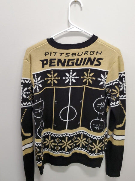 Pittsburgh Penguins Ugly Christmas Sweater MEDIUM M