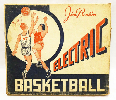 VINTAGE 1949 Electric Game Co Jim Prentice Electric Basketball Game