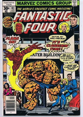 Fantastic Four #181 ORIGINAL Vintage 1977 Marvel Comics 