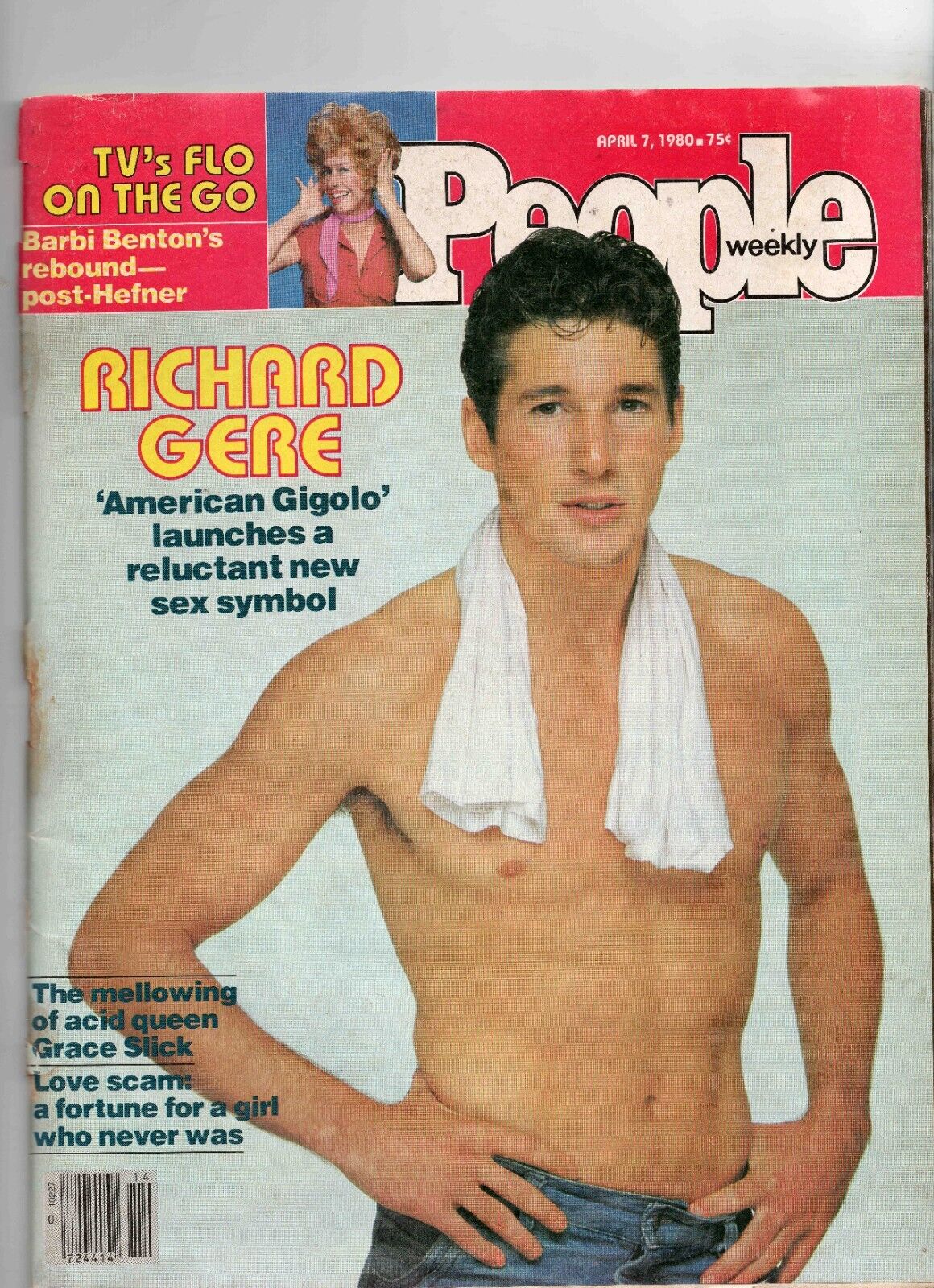 VINTAGE Apr 7 1980 People Magazine Richard Gere Polly Holiday Alice Flo