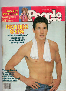 VINTAGE Apr 7 1980 People Magazine Richard Gere Polly Holiday Alice Flo