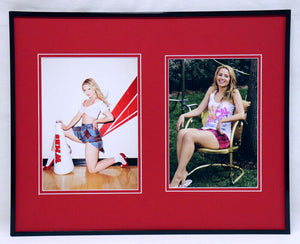 Dianna Agron Signed Framed 16x20 Photo Set Glee Quinn