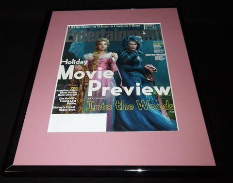 Into the Woods Framed ORIGINAL 2014 Entertainment Weekly Magazine Cover M Streep