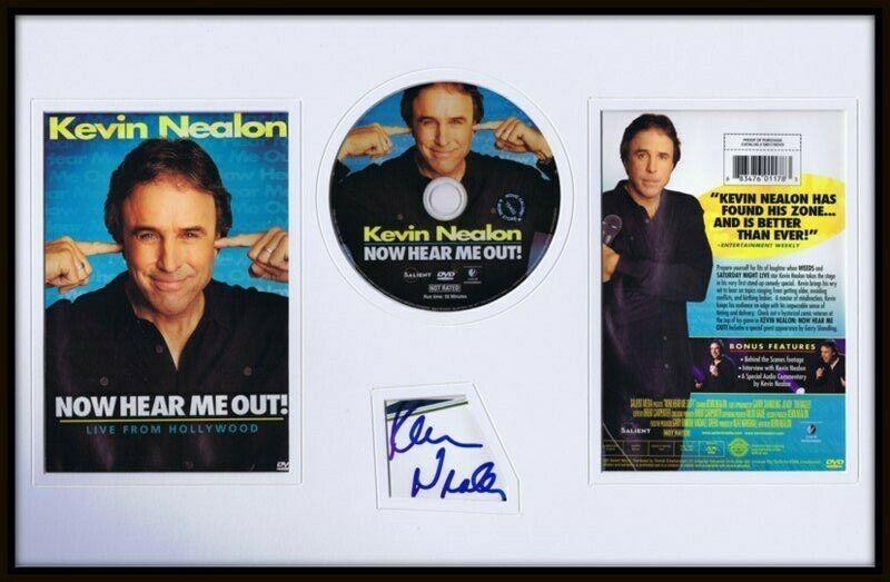 Kevin Nealon Signed Framed 11x17 DVD & Photo Display SNL