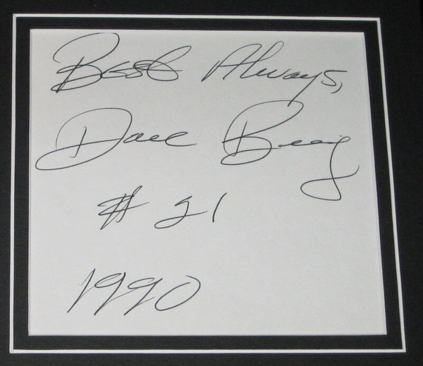 Dave Bing Signed Framed 11x17 Photo Display JSA Pistons