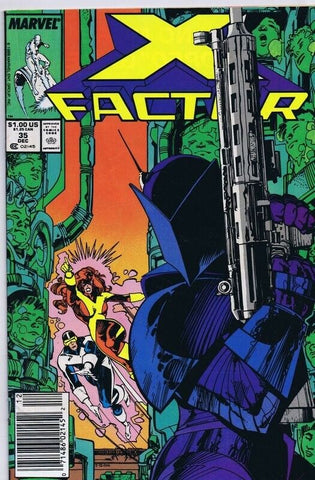 X Factor #35 ORIGINAL Vintage 1988 Marvel Comics