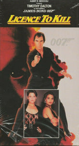 License to Kill VINTAGE VHS Cassette Timothy Dalton James Bond