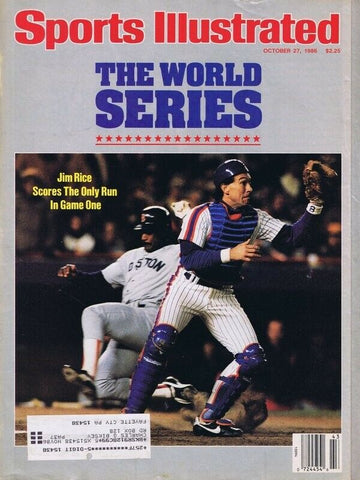 ORIGINAL Vintage Nov 3 1986 Sports Illustrated NY Mets World Series Gary Carter