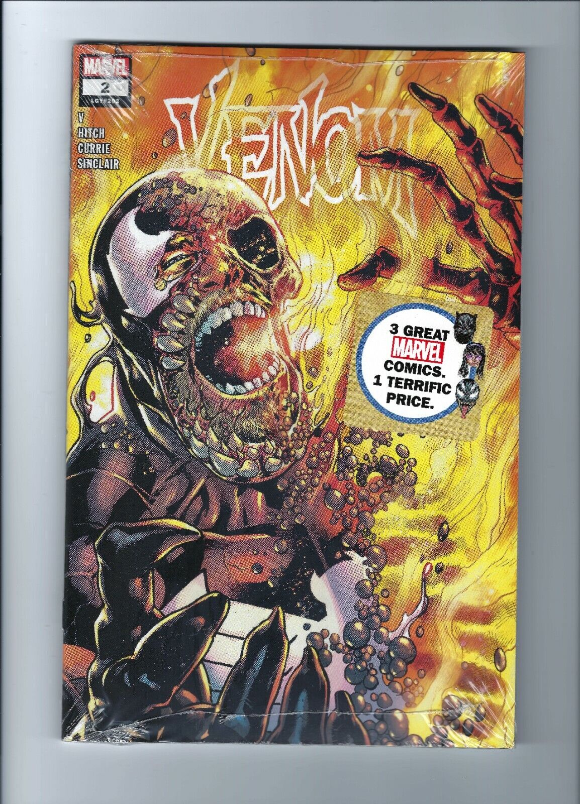 Venom #2 2022 Walmart Exclusive Marvel Comics 3 Pack  