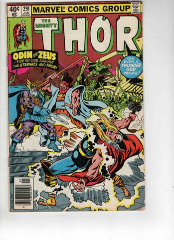 Thor #291 Vintage 1980 Marvel Comics Eternals