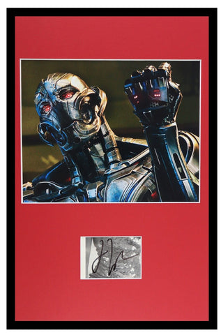 James Spader Signed Framed 11x17 Photo Display Avengers Ultron 2015 Signature