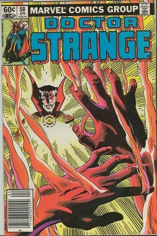 Doctor Strange #58 ORIGINAL Vintage 1982 Marvel Comics 