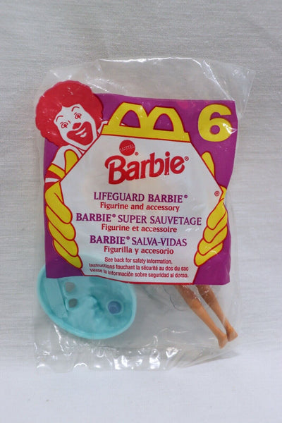 VINTAGE SEALED 1994 McDonald's Barbie Lifeguard Doll