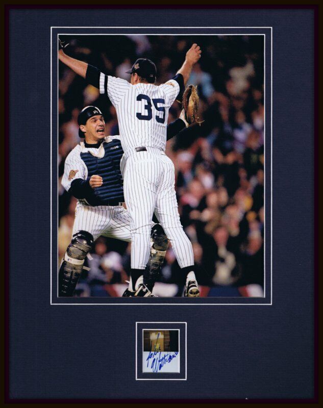 John Wetteland Signed Framed 11x14 Photo Display 1996 World Series Yankees