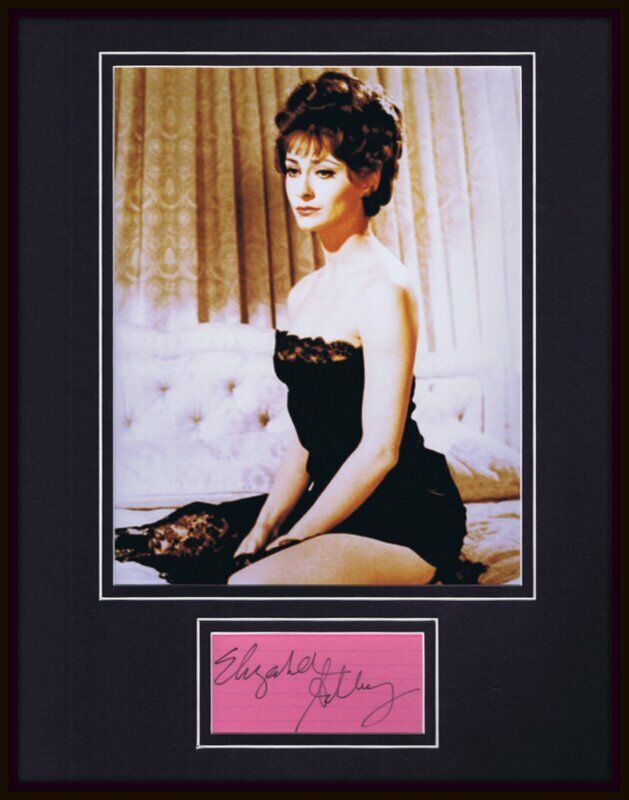 Elizabeth Ashley Signed Framed 11x14 Photo Display JSA 