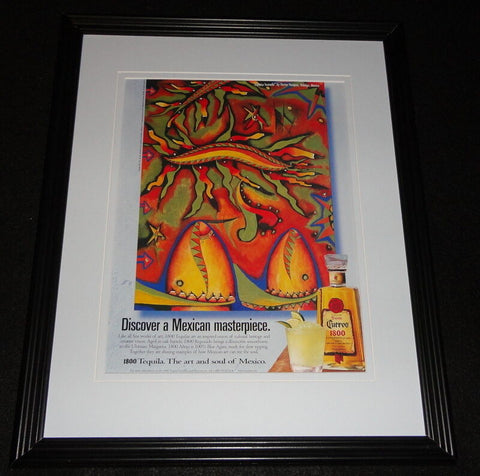 1999 Jose Cuervo Tequila Framed 11x14 ORIGINAL Advertisement