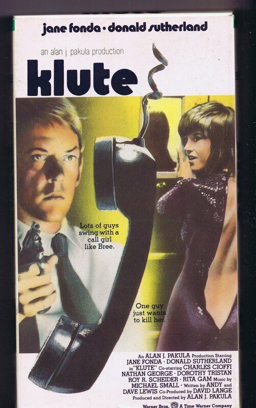 Klute (1971) VINTAGE VHS Cassette 