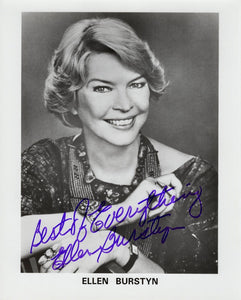 Ellen Burstyn Signed 8x10 Photo The Exorcist