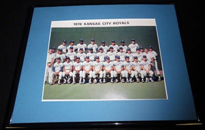 1976 Kansas City Royals Team Framed 11x14 Photo Display 