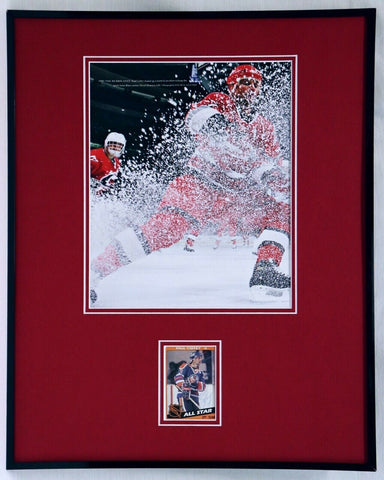 Paul Coffey Signed Framed 16x20 Photo Display Hurricanes