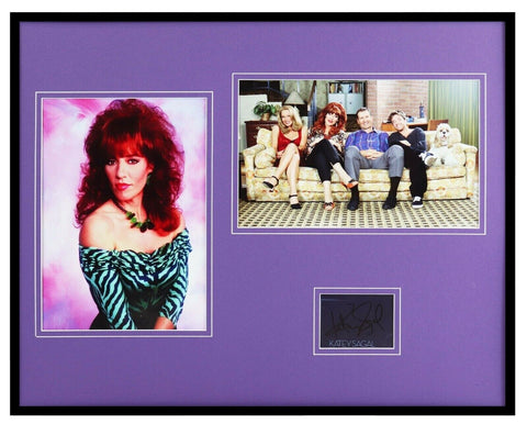 Katey Sagal Signed Framed 16x20 Photo Display Married With Children Peg Bundy