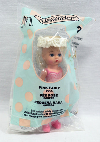 VINTAGE SEALED 2003 McDonald's Madame Alexander Pink Fairy Doll