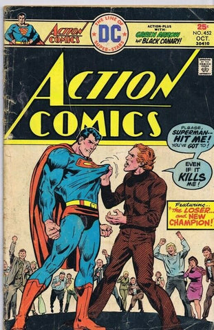 Action Comics #452 ORIGINAL Vintage 1975 DC Comics Superman