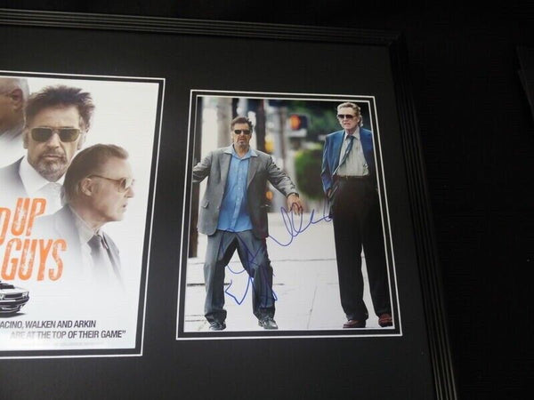 Stand Up Guys Pacino Walken Dual Signed Framed 16x20 Photo Set AW 