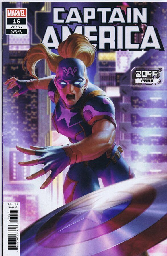 Captain America #16 2018 Marvel Comics Yoon 2099 Variant Cover 