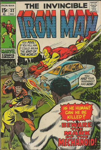 Iron Man #32 ORIGINAL Vintage 1970 Marvel Comics 