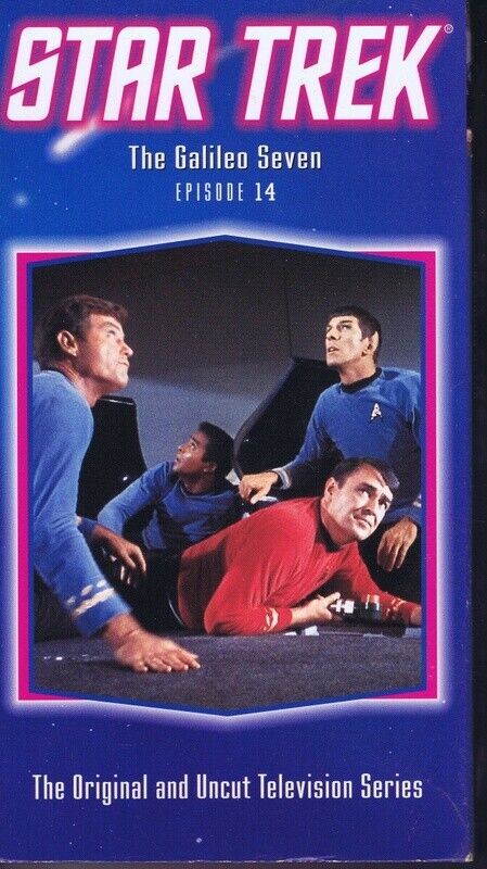 Star Trek Episode 14 Galileo Seven VINTAGE VHS Cassette  