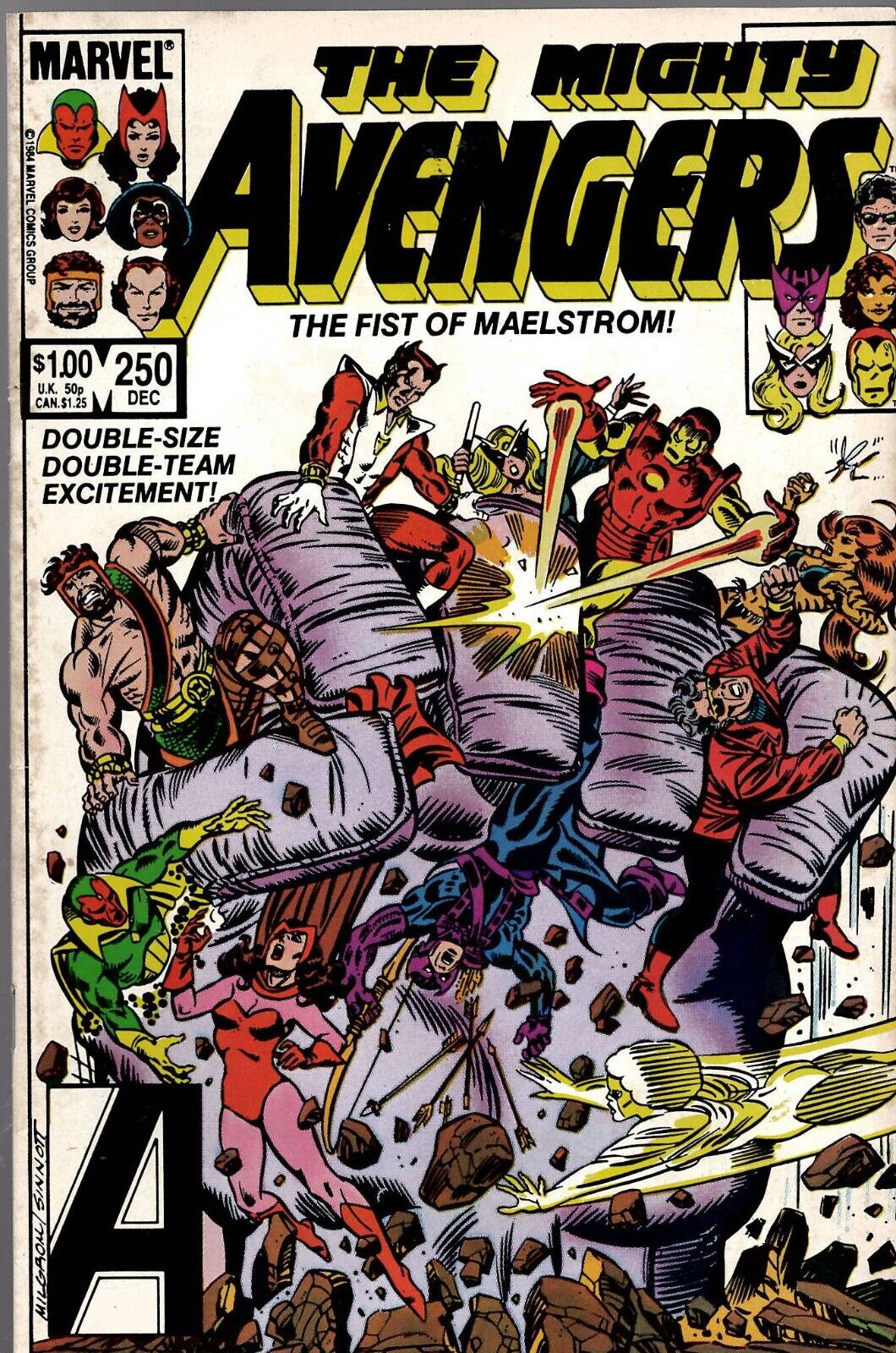 Avengers #250 VINTAGE 1985 Marvel Comics Maelstrom