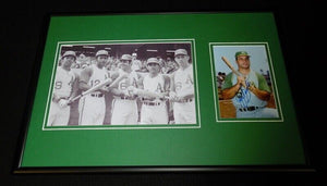 Sal Bando Signed Framed 12x18 Photo Display Oakland A's