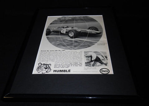 1966 Humble Oil & Refining Co 11x14 Framed ORIGINAL Vintage Advertisement B