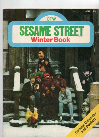 VINTAGE 1970s Sesame Street Magazine Winter Book