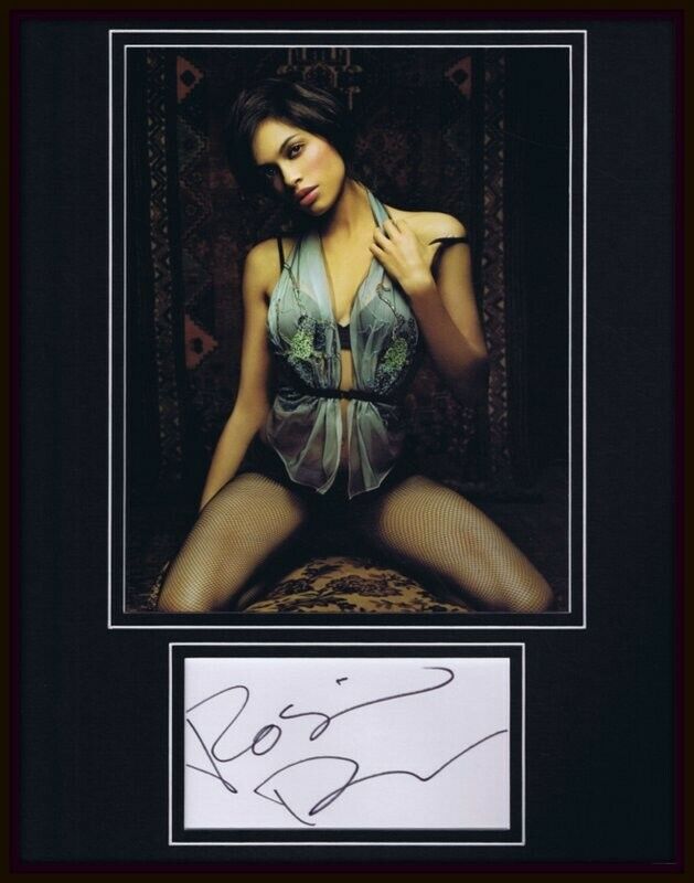 Rosario Dawson Signed Framed 11x14 Photo Display AW Daredevil Star Wars