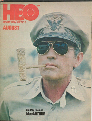 ORIGINAL Vintage Aug 1978 HBO Magazine Macarthur G Peck Smokey and the Bandit