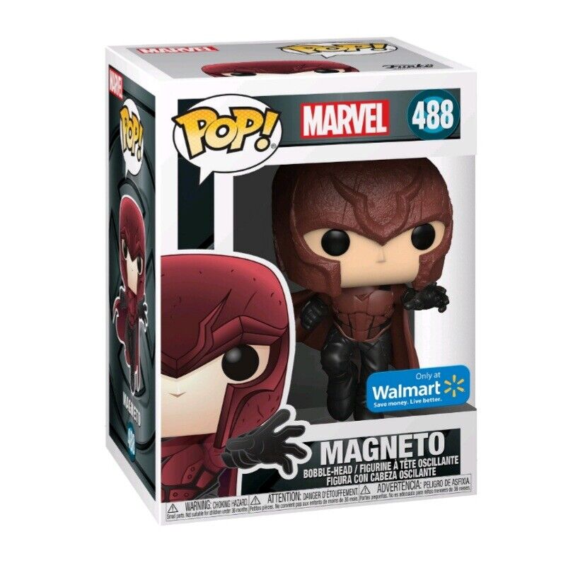 NEW SEALED Funko Pop Figure X Men Magneto Walmart Exclusive 