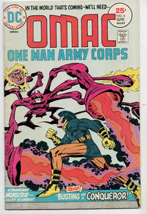 Omac #4 VINTAGE 1975 DC Comics