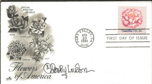 Dorothy Loudon Signed 1981 FDC Cachet