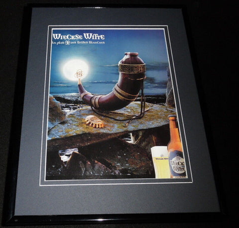 2000 Wieckse Witte Beer 11x14 Framed ORIGINAL Advertisement 