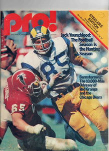 VINTAGE Oct 23 1977 Pittsburgh Steelers vs Houston Oilers Pro Magazine Program