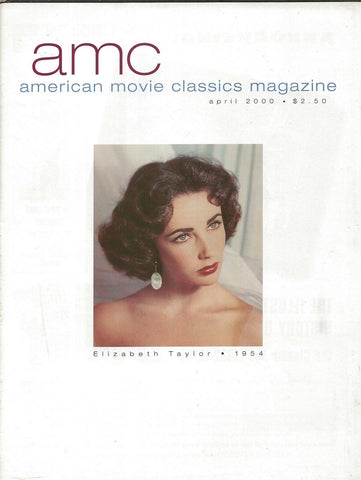 ORIGINAL Vintage Apr 2000 AMC Magazine Elizabeth Taylor Warren Beatty D Keaton