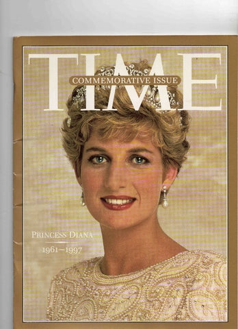 VINTAGE 1997 Time Magazine Princess Diana of Wales Commemorative