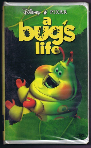 A Bug's Life ORIGINAL Vintage VHS Clamshell Edition Disney Pixar