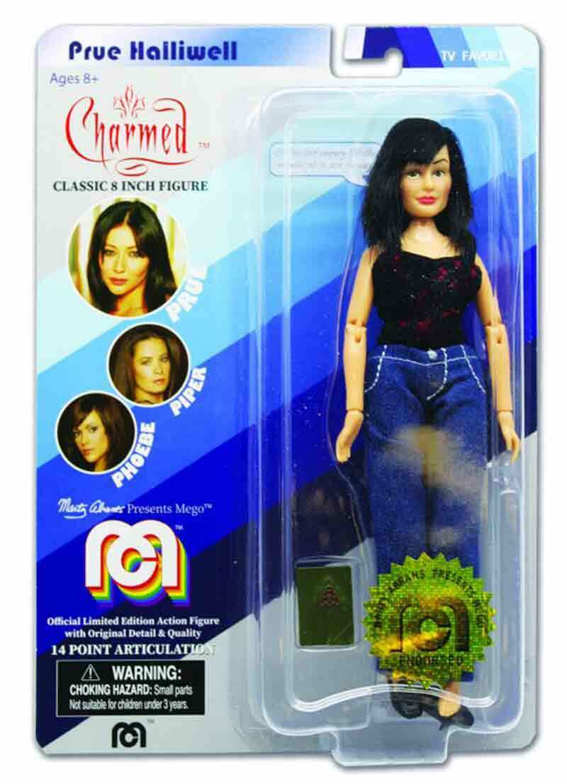 NEW SEALED Mego Charmed Prue Halliwell Action Figure Shannen Doherty