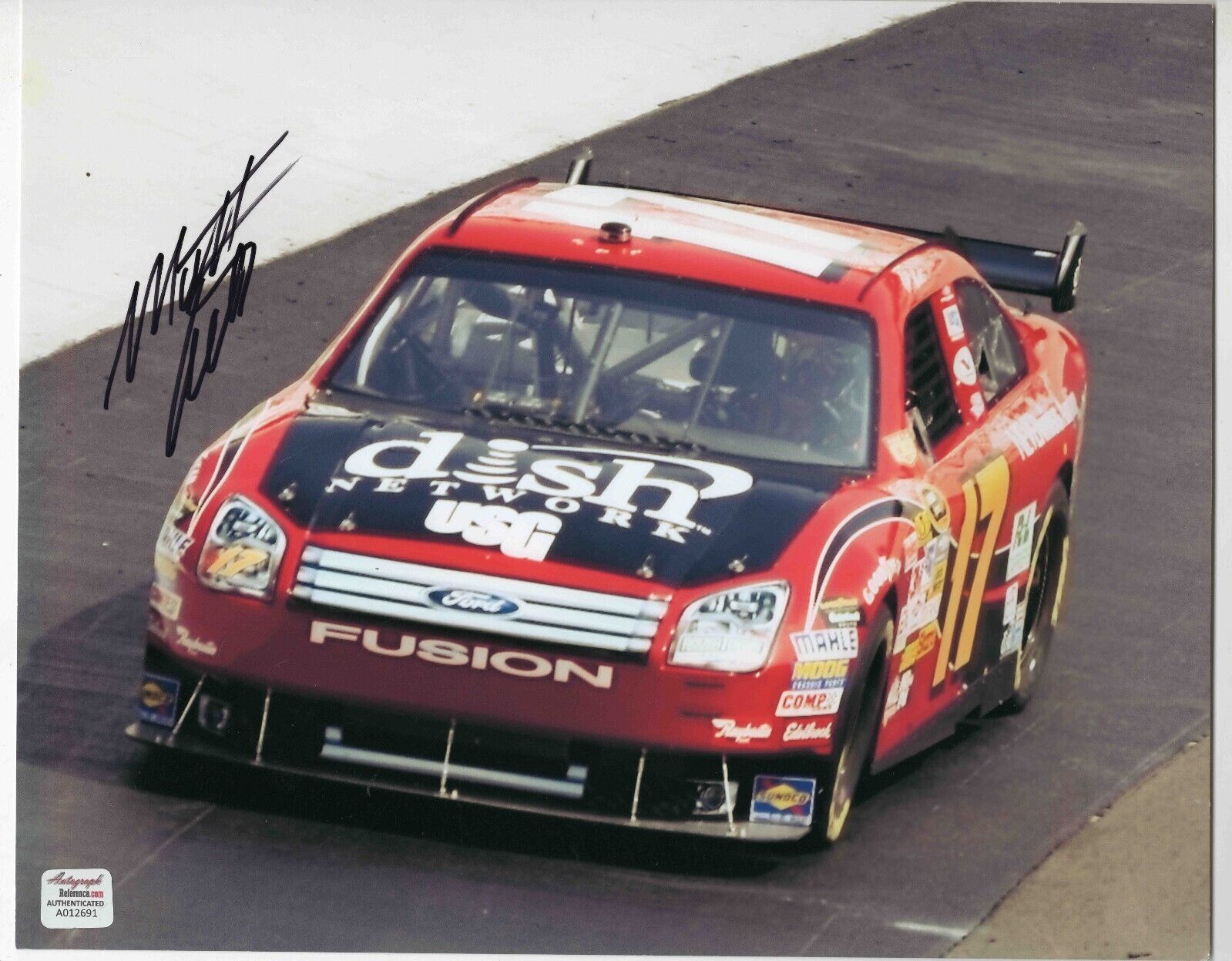 Matt Kenseth Signed 8x10 Photo