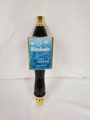 ORIGINAL Wittekerke Winter White Ale Beer Tap Handle 