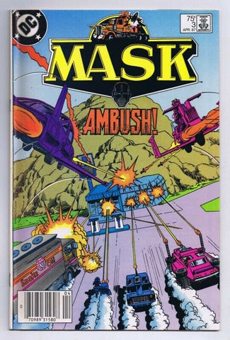 MASK #3 ORIGINAL Vintage 1987 DC Comics 