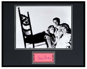 Vera Miles Signed Framed 16x20 Photo Display Psycho 